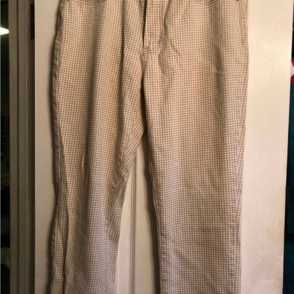 Diane Gilman Ladies Gingham Pants Size 8